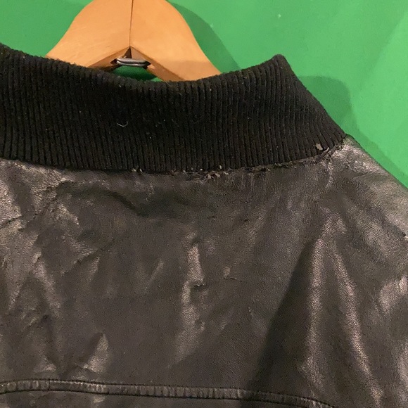 Guess XXL black vegan leather jacket - Picture 3 of 5